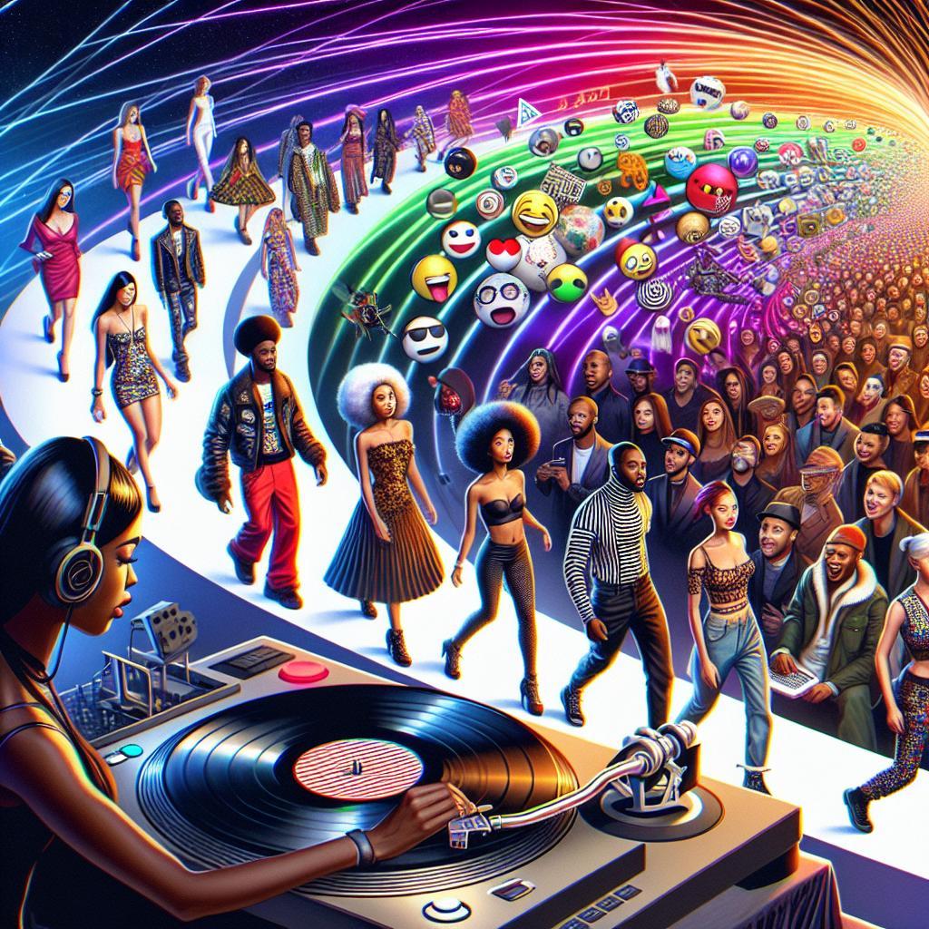 Musik-, Mode- und Meme-Trends im schnellen Wandel