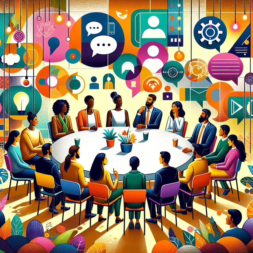 Diskussionsformate, die die Community stärker einbinden